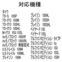 セラミックベアリングHXR (11-5-4&8-3-4) ダイワ　ミリオネア CV-X 253_画像5