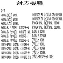 セラミック ベアリング HXR (11-5-4&10-3-4) ダイワ　ジリオン TW　(日本モデル) 1516_画像7