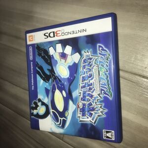 ポケットモンスター アルファサファイア 3DSソフト ポケモン 3DS 説明書なし