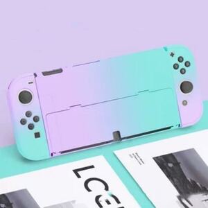 任天堂switch有機ELモデルハードカバー ニンテンドースイッチOLED分体式保護ケース ジョイコンカバー 周辺機器