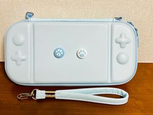 任天堂switch lite収納キャリングケース&スティックカバーセット スイッチライト保護ケース switch light周辺