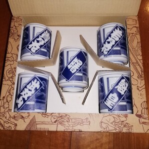 大相撲 湯呑み茶碗 5個セット 貴乃花 若乃花 曙 武双山 魁皇 多治見 湯飲み