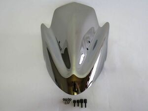 kawasaki ER-6n 2012-2016 スクリーンセット 銀【sk-er6n-12-6】