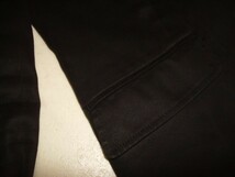 ● 23区 オンワード樫山 なめらかな素材感♪ スエード 人工皮革調 レディース ジャケット ブレザー コート 黒 ブラック 38 Mサイズ 9号_画像7
