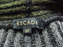 ESCADA　エスカーダ　ニット　モヘア混　ガウン　カーディガン　マルチカラー　M_画像4