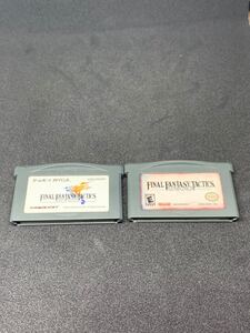 ファイナルファンタジー タクティクス アドバンス 海外版 北米版 日本版 ゲームボーイアドバンス GBA