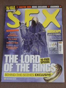 SFX #85 Dec 2001 (Future) SF系映画、テレビシリーズ専門誌
