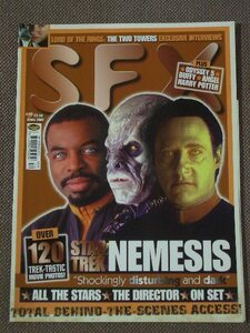 SFX #99 X`Mas 2002 (Future) SF系映画、テレビシリーズ専門誌