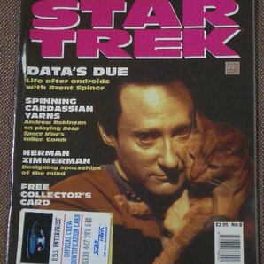 Star Trek Monthly #8 October 1995 (Titan) スタートレック専門誌の画像1