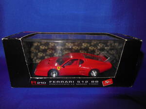 1/43 hard-to-find BRUMM Ferrari FERRARI 512 BB RED Italy made MADE IN ITALY Blum 