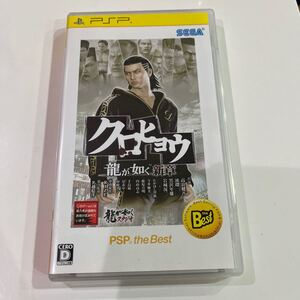 PSPソフト クロヒョウ 龍が如く新章
