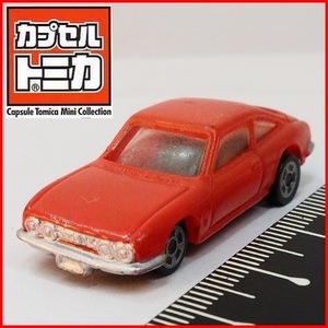 カプセル トミカ【ISUZUイスズ117クーペ橙オレンジ】ミニカー◆ユージンYUJINトミー【中古・本体のみ】送料込