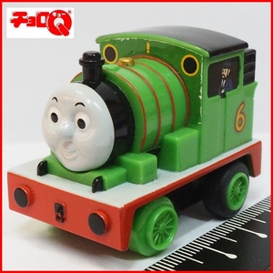 チョロQトーマス シリーズ【パーシーPERCY】きかんしゃ機関車プルバックミニカー◆タカラ【中古。本体のみ】送料込