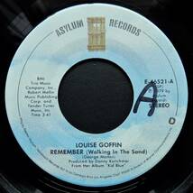 【USオリジナル7インチEP/4枚まとめて送料無料/1979年リリース盤】LOUISE GOFFIN / Remember (Walking In The Sand) b/w Trapeze_画像2