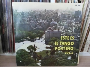 【タンゴ国内赤盤/HV-1100/訳アリ特価即決盤】V.A. / Este Es El Tango Porteno Vol.5（これがタンゴだ！第5集）