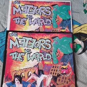 現品のみです！METEORS the world 1.2　黒盤LP OTMAPP　サイコビリー　ネオロカビリー