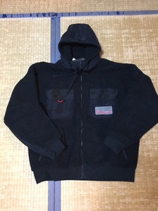 ナイキ*フリース上下*厚手*黒*XL*未使用