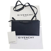 ジバンシー バッグ レディース GIVENCHY クロスボディ ポーチ アンティゴナ レザー ネイビーブルー BLEU NUIT BC06836012 403_画像8