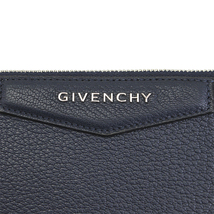 ジバンシー バッグ レディース GIVENCHY クロスボディ ポーチ アンティゴナ レザー ネイビーブルー BLEU NUIT BC06836012 403_画像3