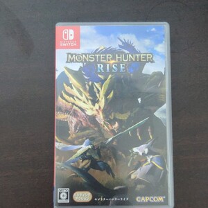 ほぼ新品 モンスターハンターライズ switch 限定特典DL付属 モンハンライズ カプコン