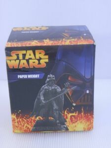 【良品】STAR WARS PAPER WEIGHT ダース・ベイダー　ペーパーウエイト