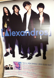 [Alexandros]Girl A 告知ポスター新品!