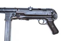 無可動装飾品　MP40極上品 旧加工 検 トリガーテンション有　MG42 MG34 MP44 ラフェッテ ppsh41 無稼動 ナチスドイツ軍　美術品　希少品_画像5