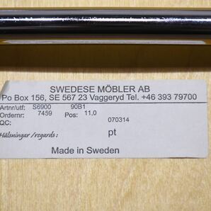AJC111 展示品 Swedese Mobler スウェデッセ スタッキングチェア 2脚セット 北欧 スウェーデン製 ダイニングチェア プライウッド モダンの画像10