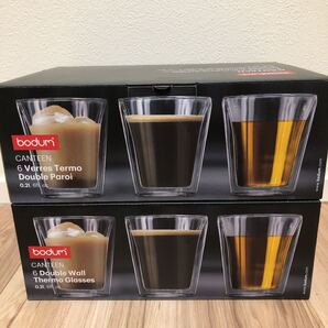 ボダム ダブルウォール グラス 200ml 6個