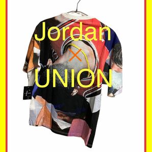 ◆入手困難◆新品 UNION × JORDAN コラボ Tシャツ Mサイズ相当 