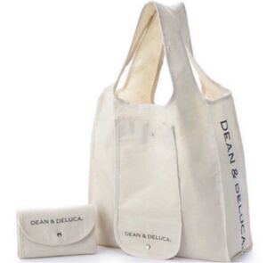 DEAN&DELUCA ショッピングバッグ エコバッグ ナチュラル トートバッグ ディーン&デルーカ 新品未使用 クーポン可能