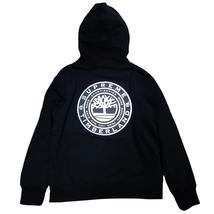 WB721　Supreme シュプリーム 21FW Timberland Hooded Sweatshirt ティンバーランド スウェット パーカー Mサイズ ブラック 21AW ●80_画像1