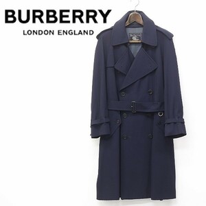 ヴィンテージ◆BURBERRYS/バーバリー スプリング トレンチ コート ネイビー M