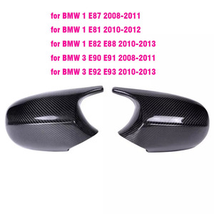 BMW E90 E92 E81 E82 E87 mirror cover cap exchange mirror 2 piece carbon fibre 