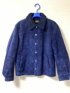 【即決】XSサイズ テンダーロイン T-SADDLE SUEDE JKT サドルスウェード ジャケット ネイビー