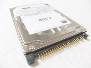 【保証付・送料198円～】NEC製 PC-98ノートシリーズ用内蔵2.5インチIDE HDD4.3GB 信頼の東芝製 保証付 予備やバックアップに 動作確認済.