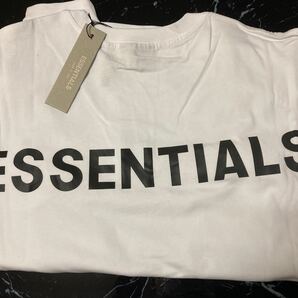 新品 タグ付き ESSENTIALS ロングTシャツ ホワイト