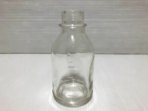 スクリュー管瓶 無地 透明 容量 220ml 高さ14.5cm 化学/実験/アンティーク/レトロ/希少/レア