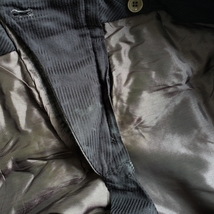 ジョルジオ アルマーニ 黒ラベル スラックス パンツ イタリア製 秋冬用 グレー GIORGIO ARMANI_画像6