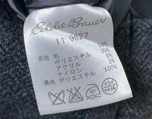 F/ EDDIE BAUER エディーバウアー ウール スカート ツイード SIZE:P8 / チャコールグレー_画像5