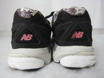 new balance ニューバランス NB（W1040C6）　黒白カモフラ/ピンク　　wm23.5㎝ 2E　US6.5　　　　レディースランニングシューズ　　ok2111B_画像4