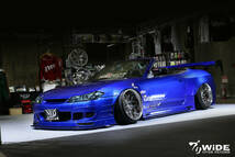 S15SILVIA 326POWER NEW ブランド【 ブリWIDE】 オーバーフェンダー（FRONT&REAR SET) 　人気商品　日産　アウトリップ_画像8