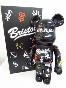 BE@RBRICK ベアブリック SOPH F.C.R.B × MLB 1000% 箱付き♪ AC21522