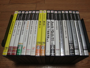 ★ PS2ソフト 18本セット FF、キングダムハーツ、龍が如く等 ★