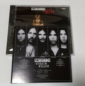 CD輸入盤リプロ盤 Scorpions Virgin Killer スコーピオンズ　ヴァージンキラー 発禁ジャケット