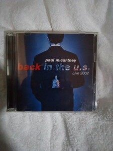 ポール・マッカートニー　バックインザUS ２枚組国内盤CD
