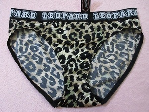 ♪新品♪レア♪廃盤♪LL エメフィール ショーツ 迷彩 豹 ウエストロゴ レオパード LEOPARD ストレッチ アニマル♪