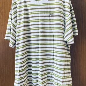 ナイキ NIKE 半袖 Tシャツ LL 古着 ボーダーTシャツ