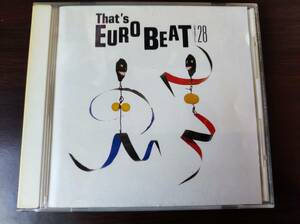 [ быстрое решение ] б/у сборник CD [That's EUROBEAT VOL.28]