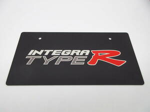  Honda Integra INTEGRA type R type S dealer new car exhibition for not for sale number plate mascot plate 